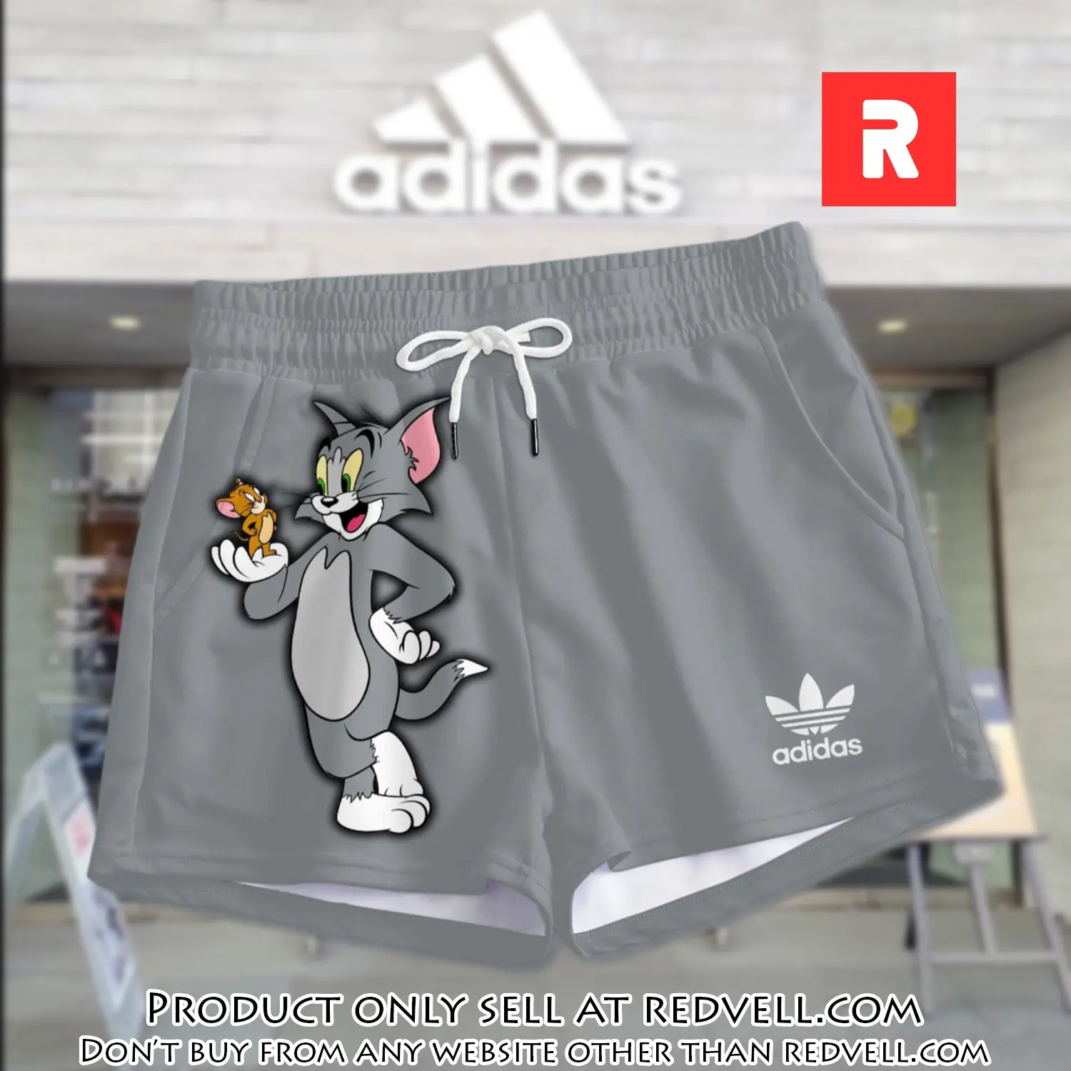 Premium tom & jerry in adidas women shorts lady beach shorts wms1074 rv5557446